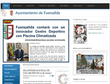 Tablet Screenshot of fuensalida.com